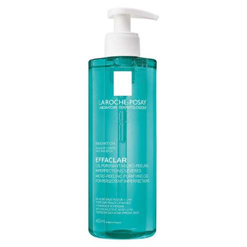 LA ROCHE-POSAY EFFACLAR - Čisticí mikropeelingový gel, 400 ml